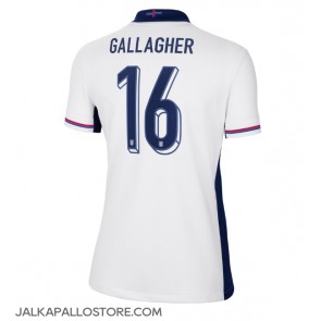 Englanti Conor Gallagher #16 Kotipaita Naisten EM-Kisat 2024 Lyhythihainen